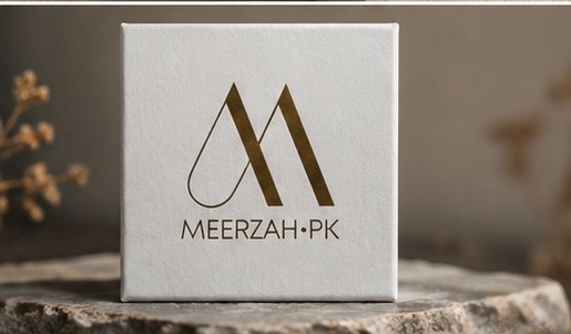 Meerzah.pk white box styled with dried florals
