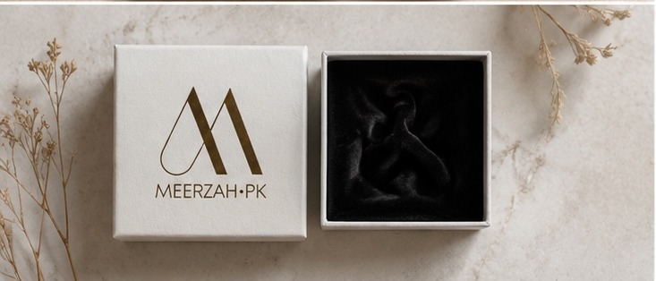 Meerzah.pk box and drawer tray on marble
